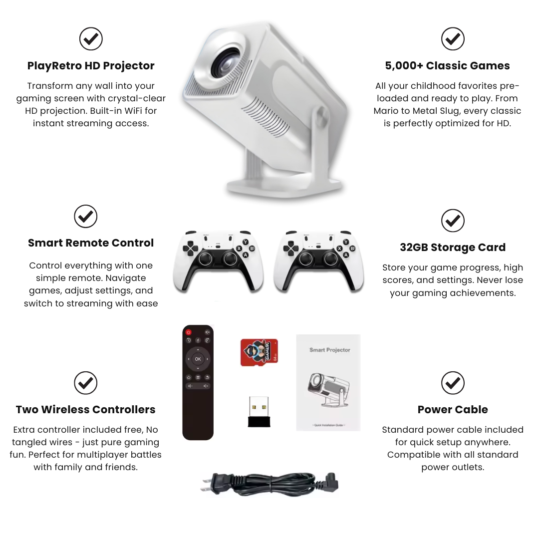 RetroBoxx Game Projector